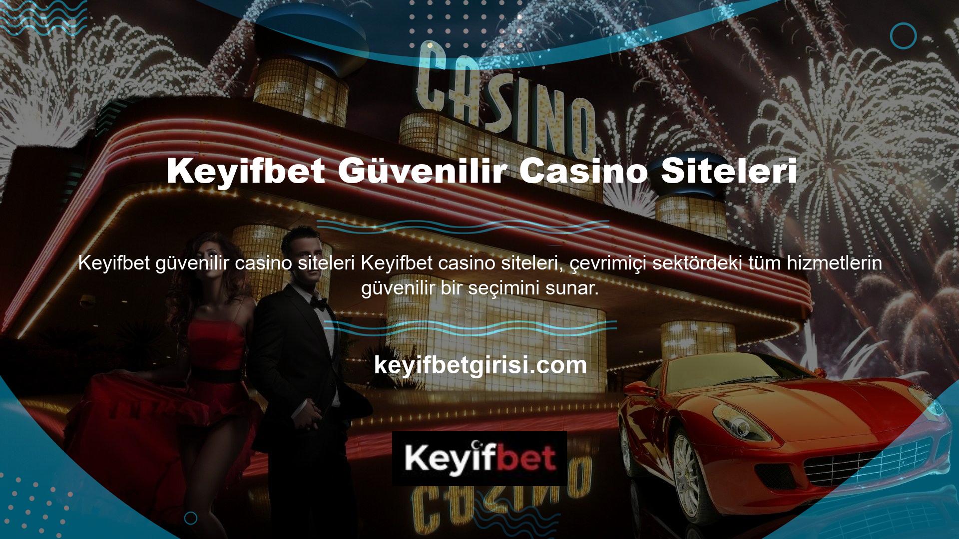 Lisans bilgileri, Keyifbet Casino web sitesinin güvenilir olduğunu gösterir